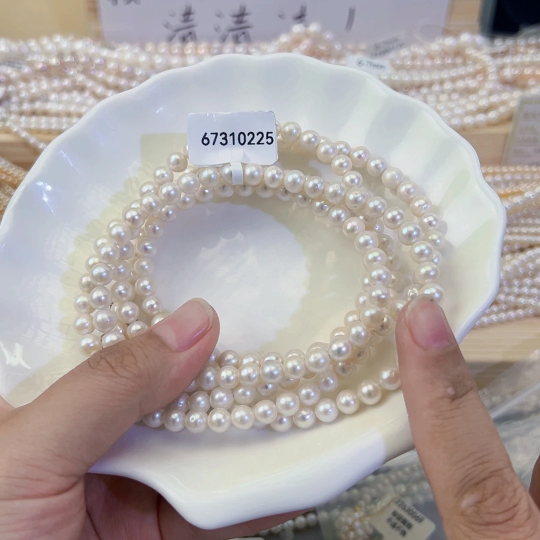 未镶嵌手绳淡水珍珠