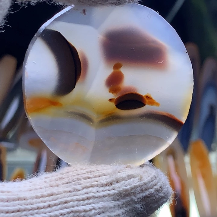 玛瑙/玉髓颈饰未镶嵌87