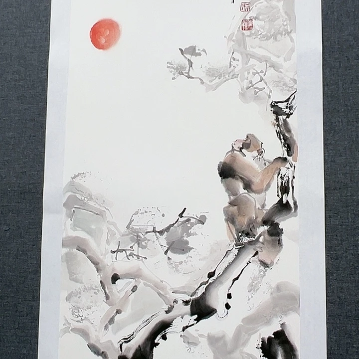 国画书画作品多次