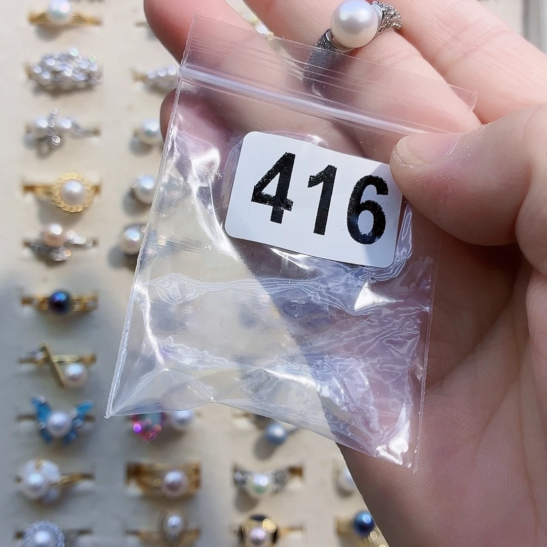 锦****淡水珍珠耳饰合金