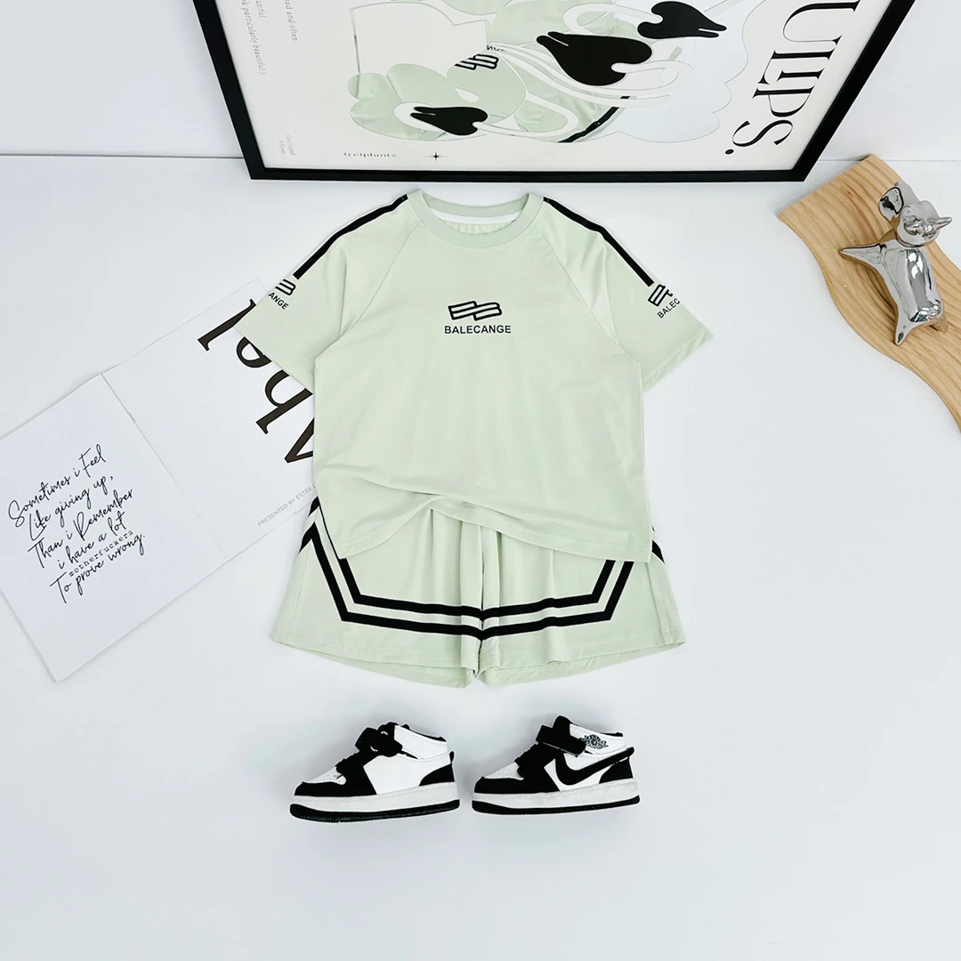 儿童夏装套装夏季2025新款男童薄款两件套 DF25083