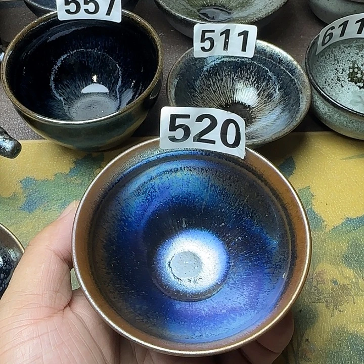 茶盏龙窑柴烧全手工制作主人杯
