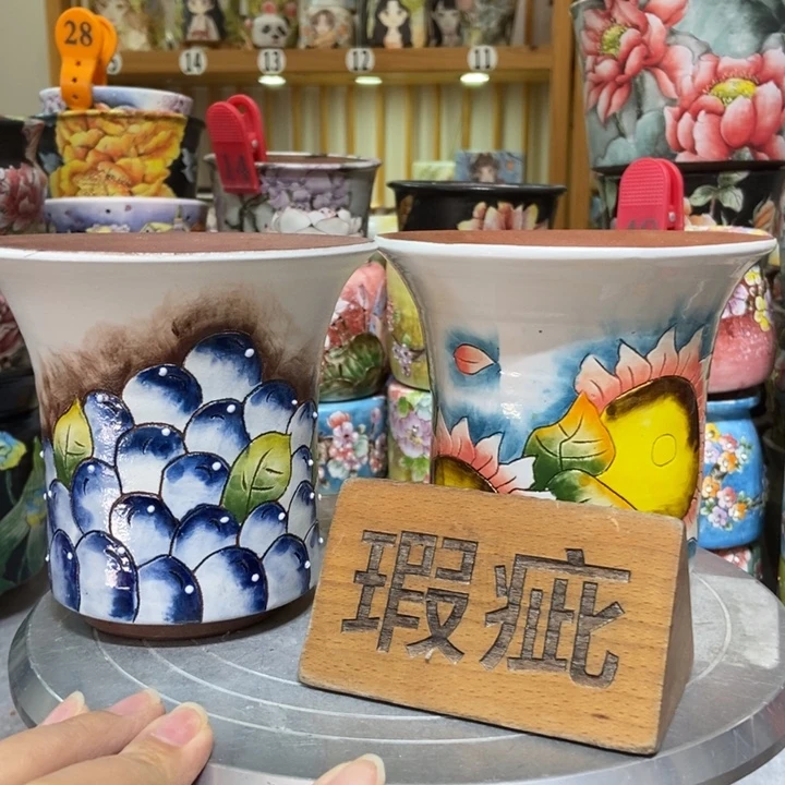 景德镇艺术手绘作品