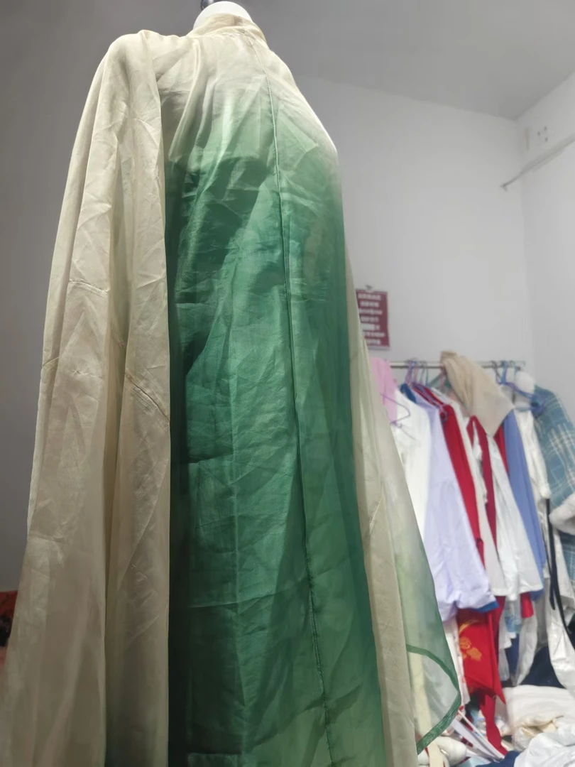 蝴蝶汉服南北朝齐胸大袖重工诃子民族刺绣夏季仙气唐制公主