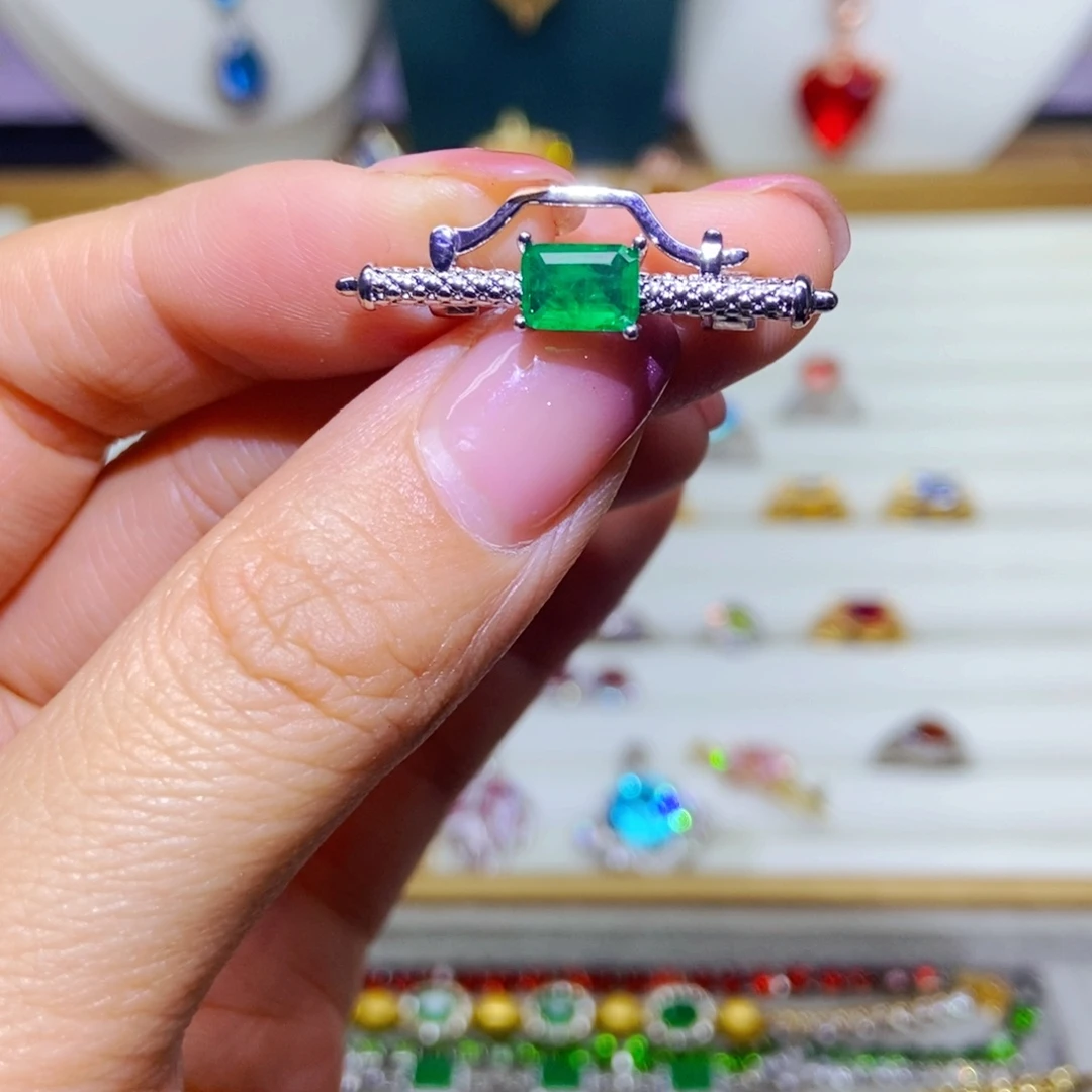 银S925镶嵌耳饰紫晶