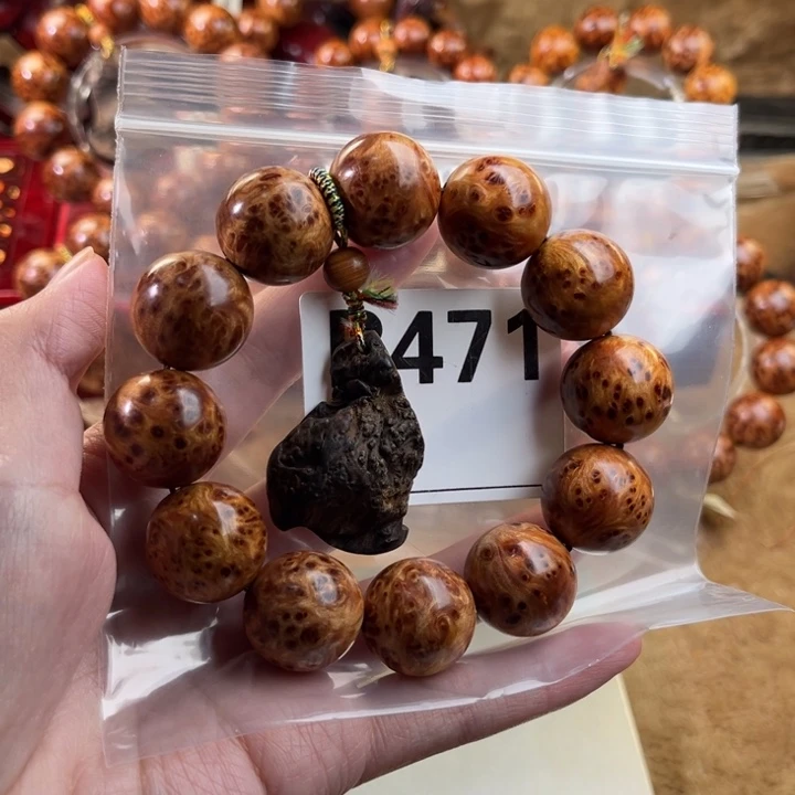 柏木（崖柏）手串/手链2.0金刚骨料