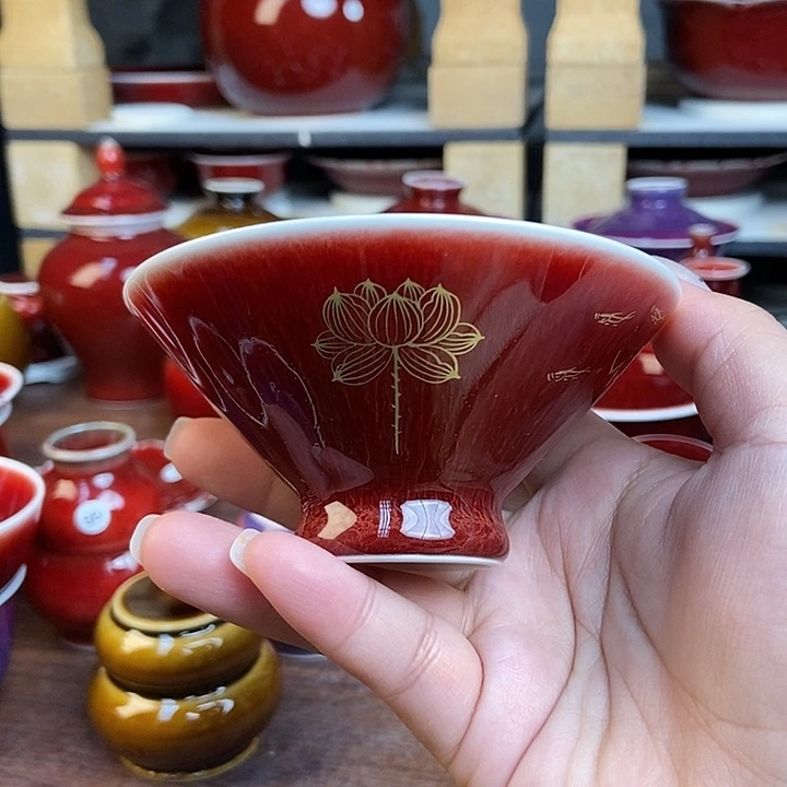 陶瓷景德镇名陶坊原矿郎红