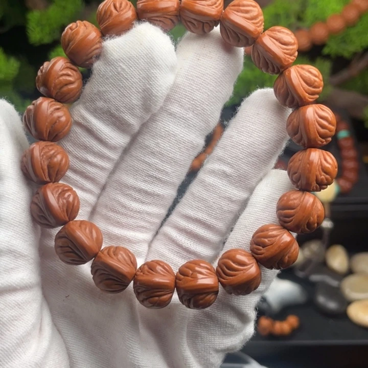 用***9桃核吊坠精品单圈