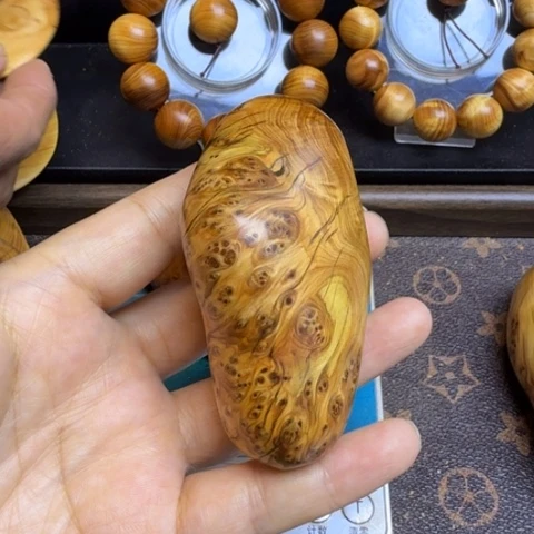 柏木（崖柏）手把件太行崖柏