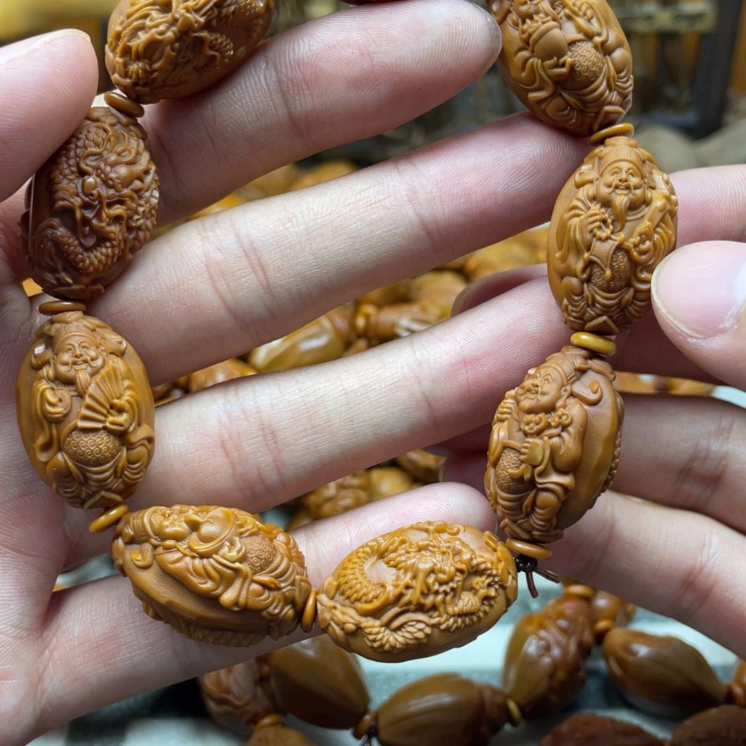 橄榄核手串/手链橄榄核雕工艺手串5119