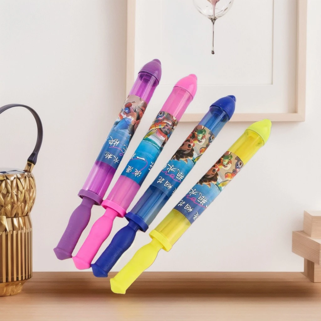 户外手持烟花水枪情侣路灯下拍照纪念2025网红水烟花氛围烂漫玩具