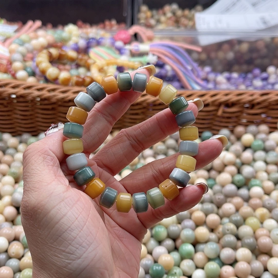 白玉菩提吊坠C/10mm/60颗