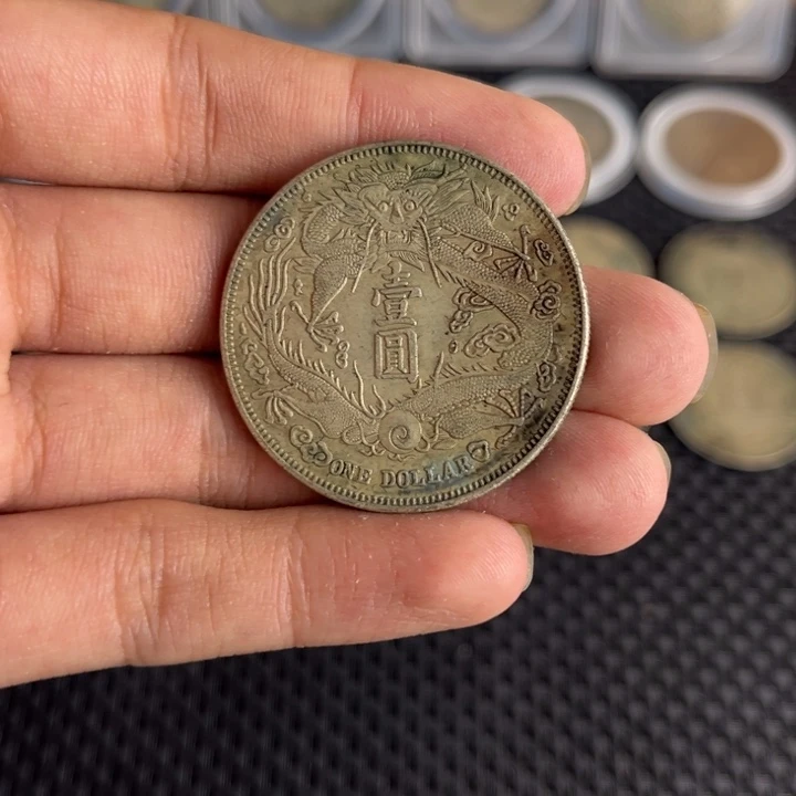 金属大头龙洋船洋工艺品