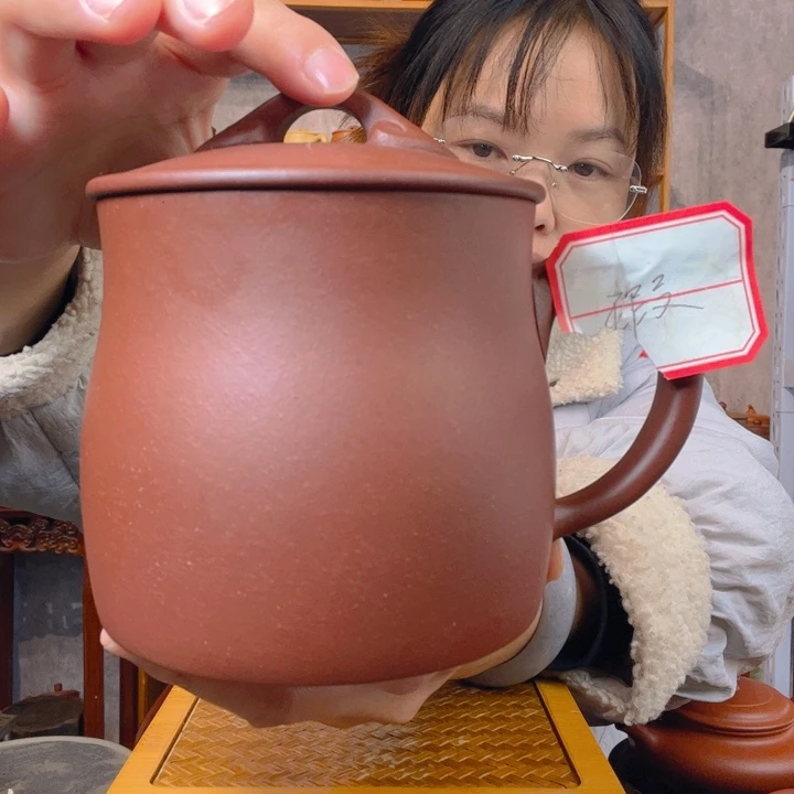 茶杯紫砂原矿紫砂杯