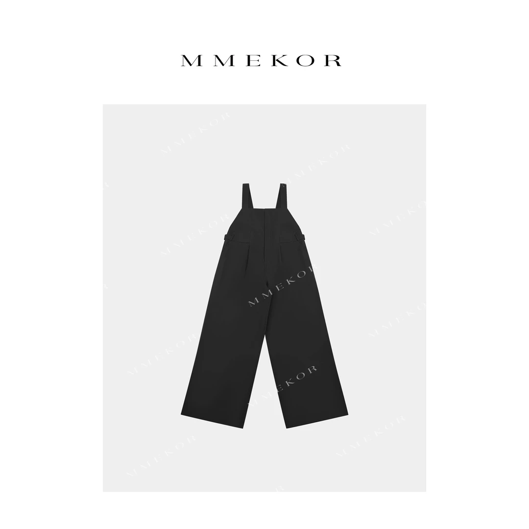 MMEKOR“干丝背带裤” 2025新款暗黑内啡肽百搭休闲裤 79887