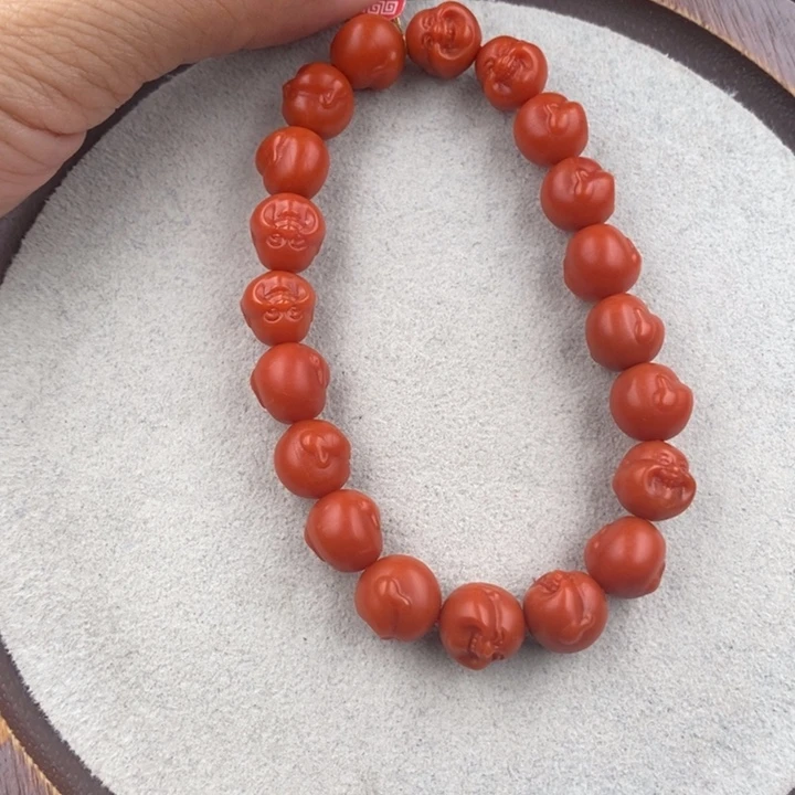 南红玛瑙未镶嵌手串