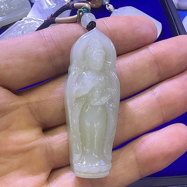 和田玉（白玉）未镶嵌颈饰