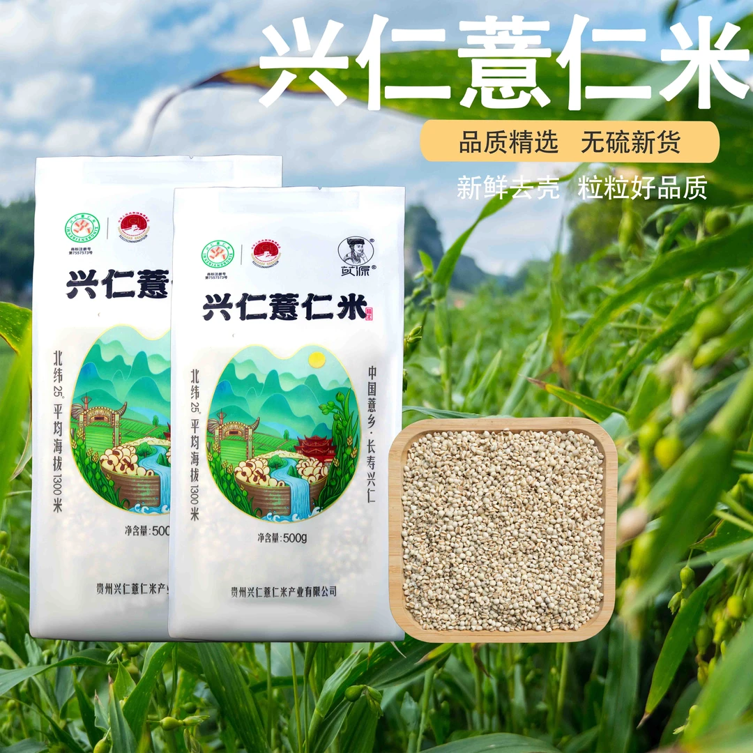 兴仁薏仁米（白米）口感软糯健康营养价值高品质高粒饱满