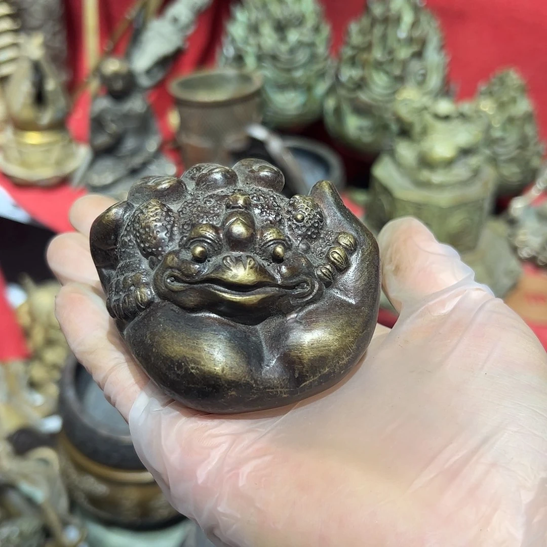 微瑕疵黄铜摆件工艺品