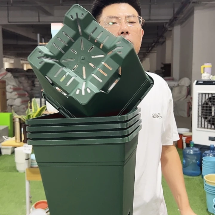 方盆口23高26军绿5只无托