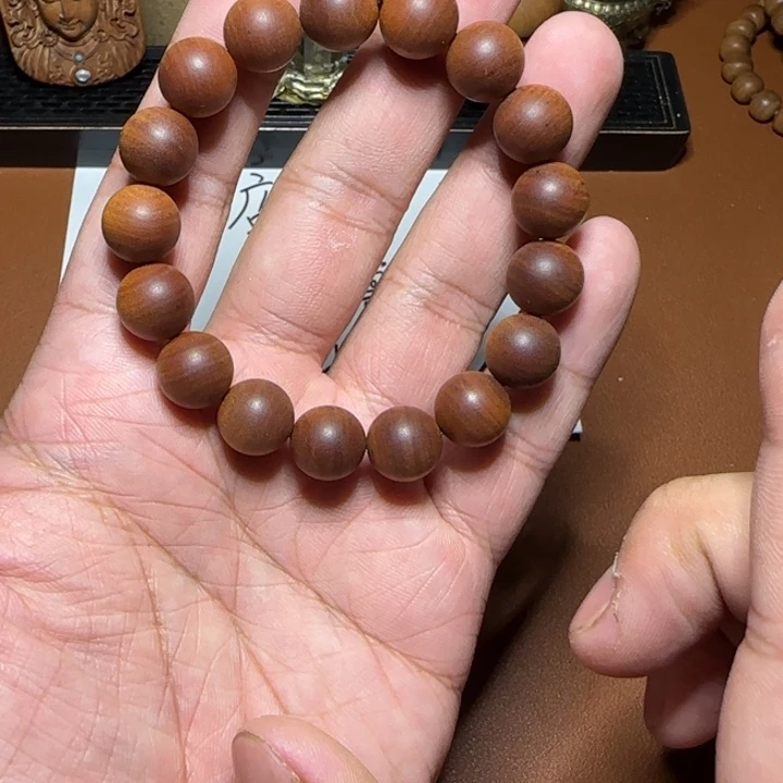 檀香木迈索尔老山檀香1.2红肉横纹沉水