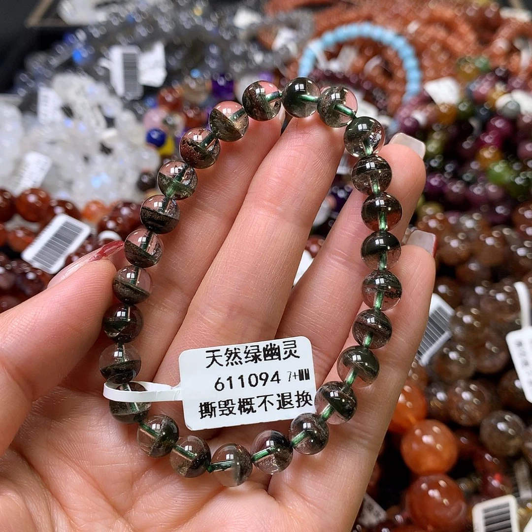 水晶手链未镶嵌，