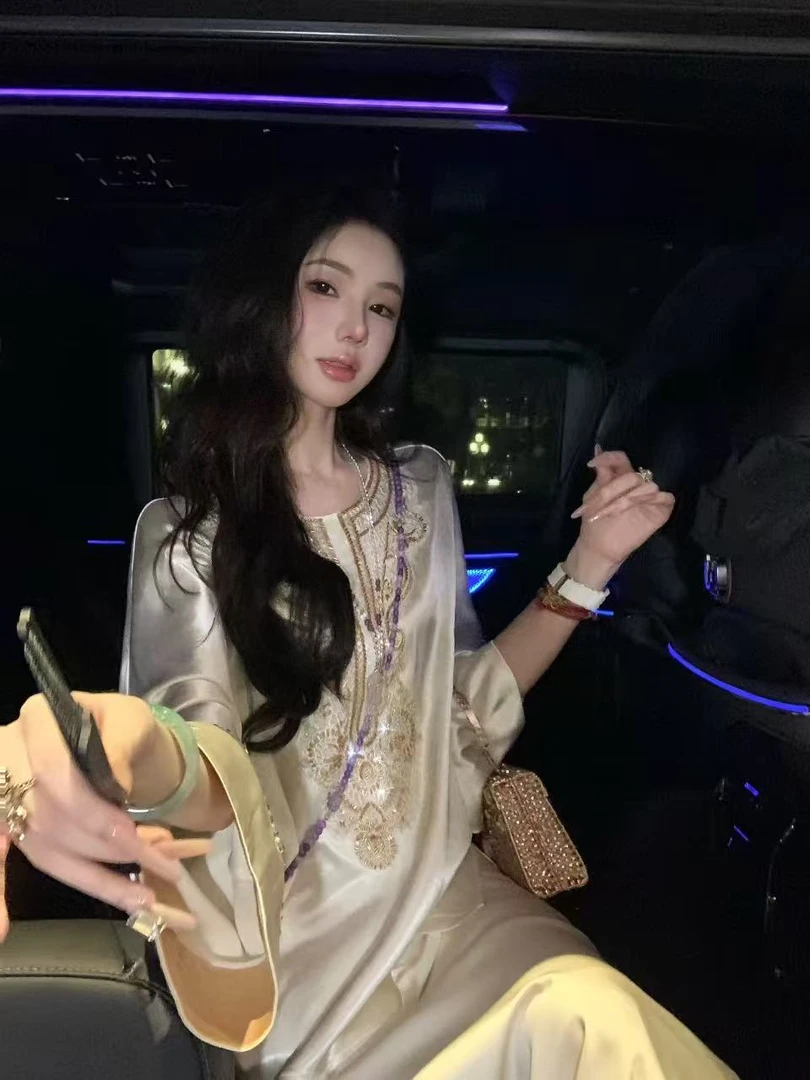 【雅乔定制】月华锦 巴洛克钉珠刺绣新中式国风上衣女DYYY-25055986