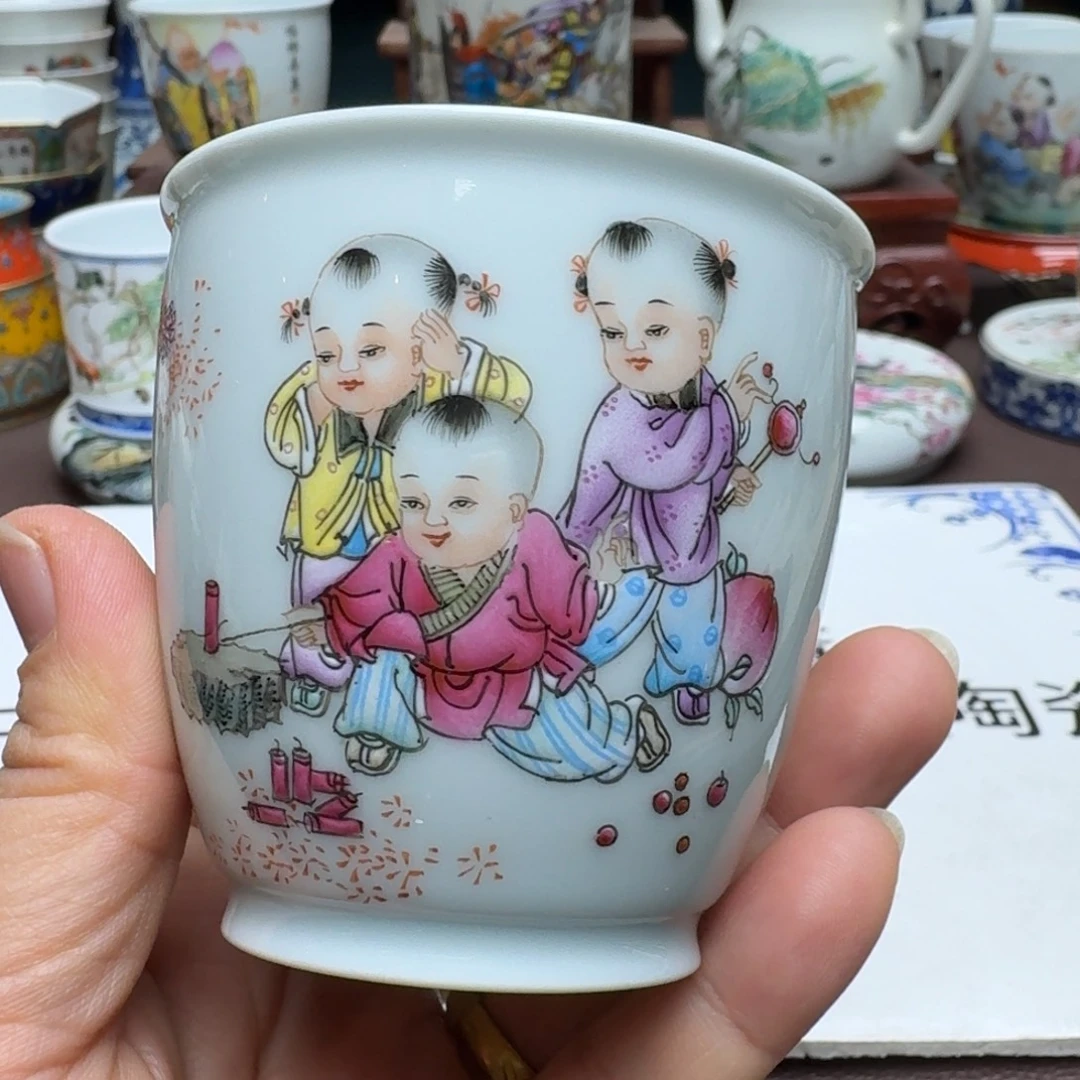 景德镇手工手绘展示