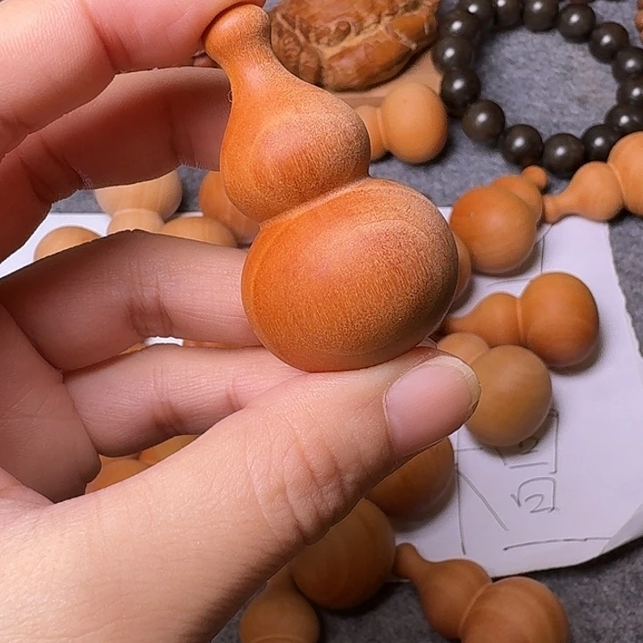 檀香木手串/手链老山檀香粗抛葫芦