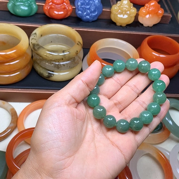 石英质玉未镶嵌手串