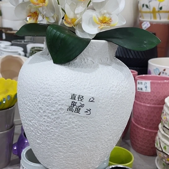 多肉绿植陶瓷花盆9.9包邮，有孔