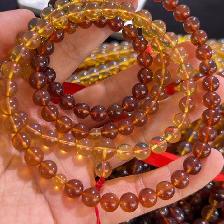 未镶嵌颈饰琥珀琥珀手串30克