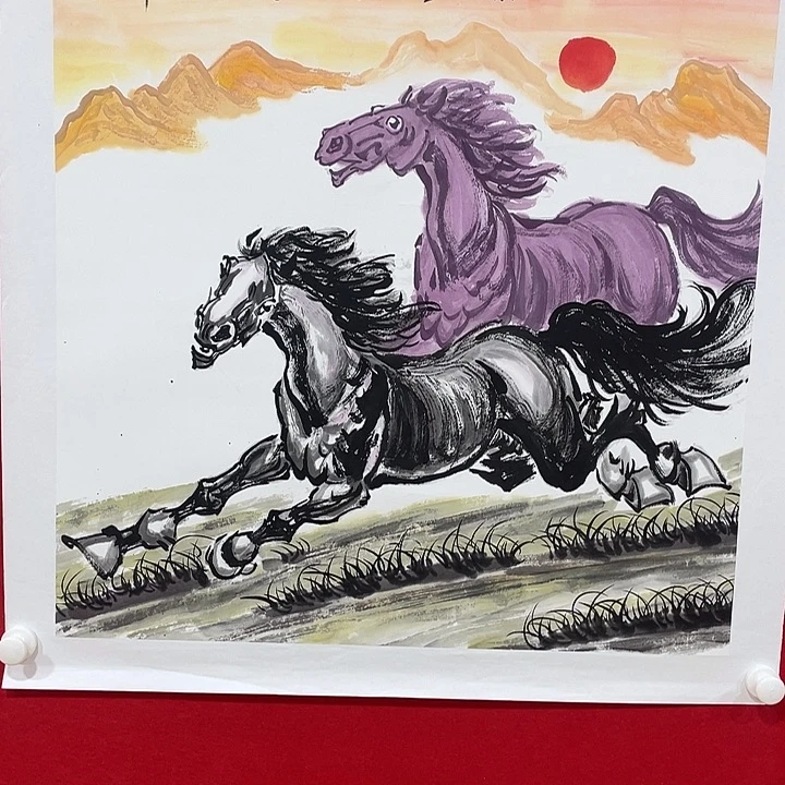 日新画作欣赏作品