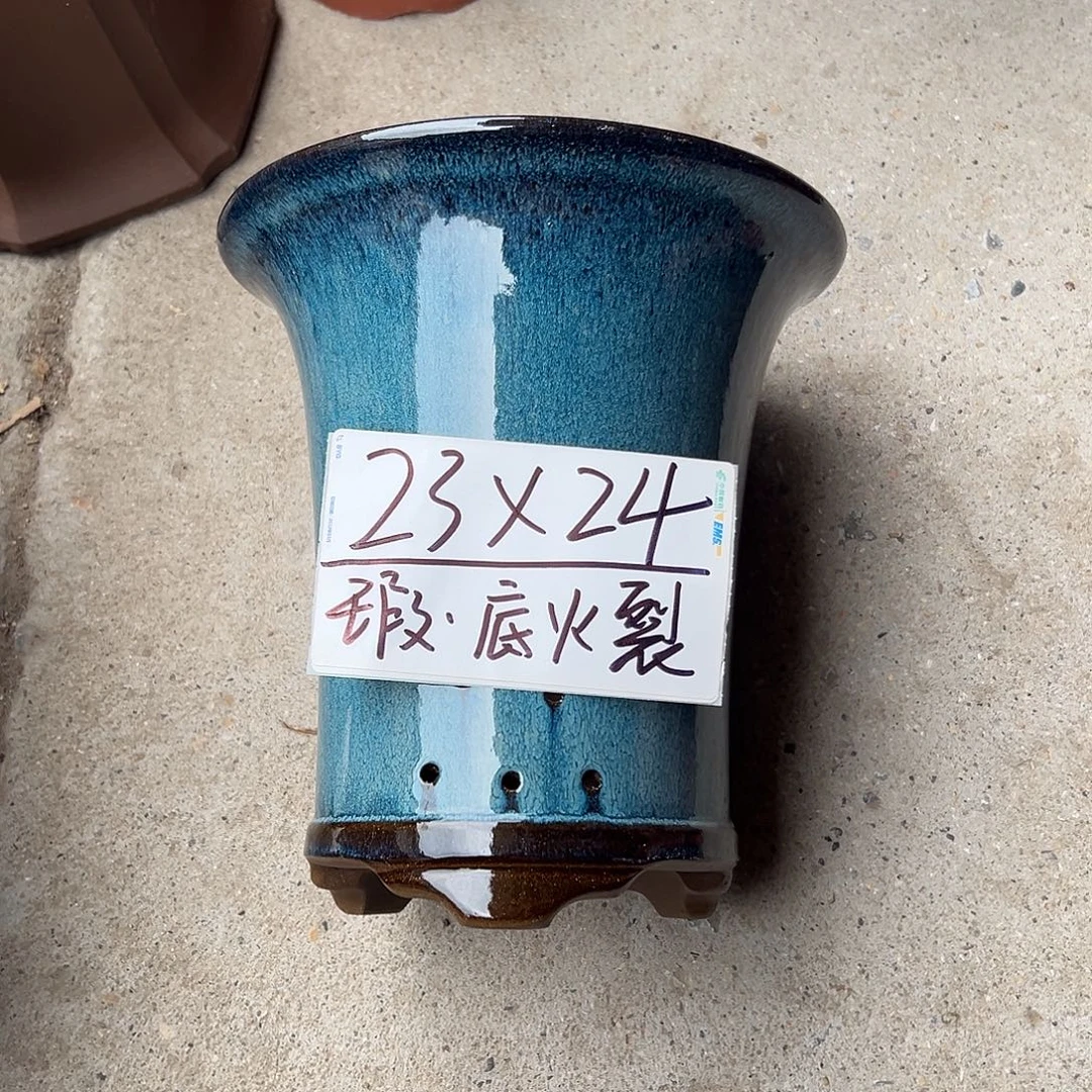 A***米紫砂花盆宜兴紫砂花盆源头