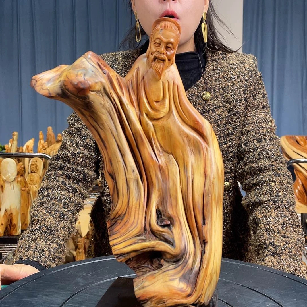 柏木（崖柏）随型艺术根雕