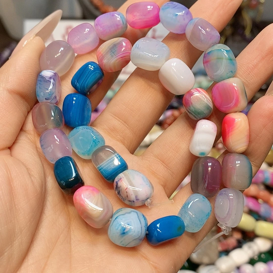 散珠玛瑙/玉髓多宝玛瑙一条