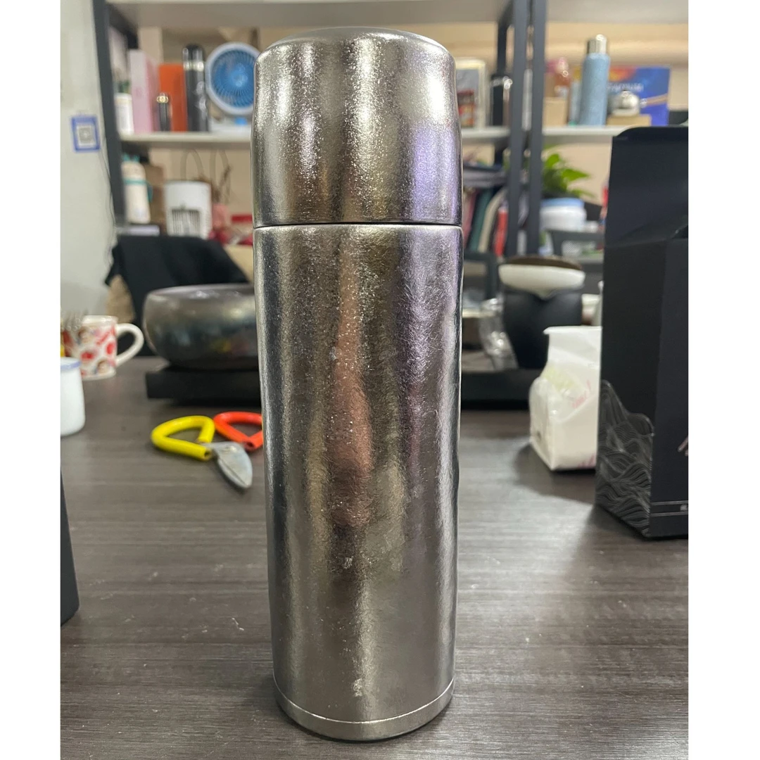 【原装正品】500ml内外纯钛弹跳内盖保温杯