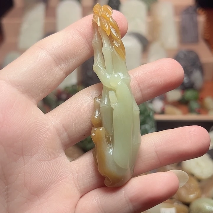 颈饰未镶嵌和田玉