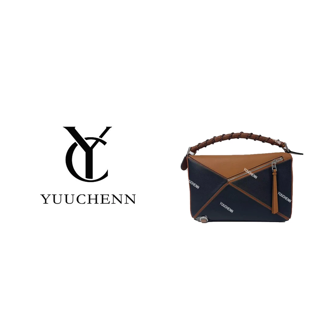 YUUCHENN【手工定制】25cm原创设计高定真皮包 HH1754