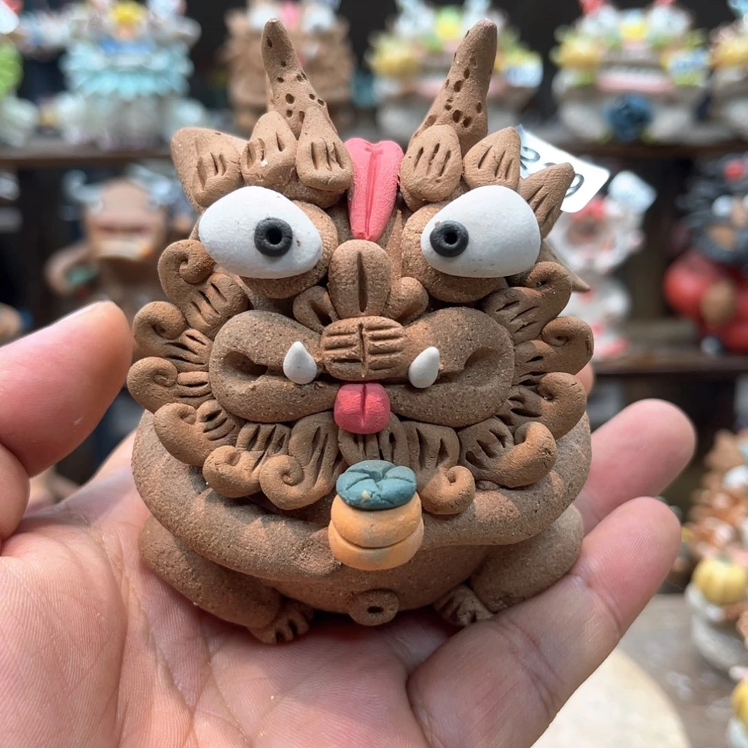 摆件直播间纯手工陶瓷摆件229