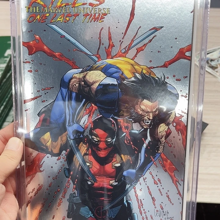 M***3死侍屠杀漫威第一期铂闪