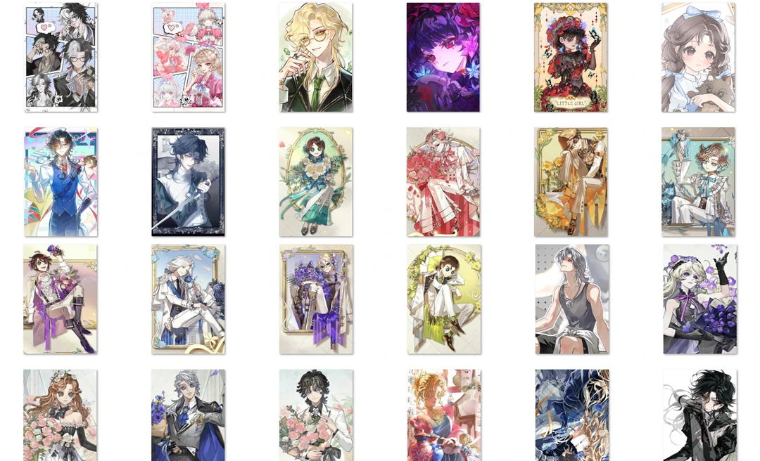 【第五人格】超大冰箱贴（可换墙）亚克力磁吸150*100*10mm