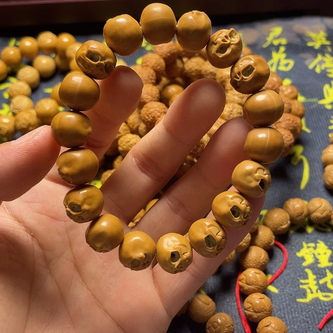 云蝉猴头，瑕疵骷髅头