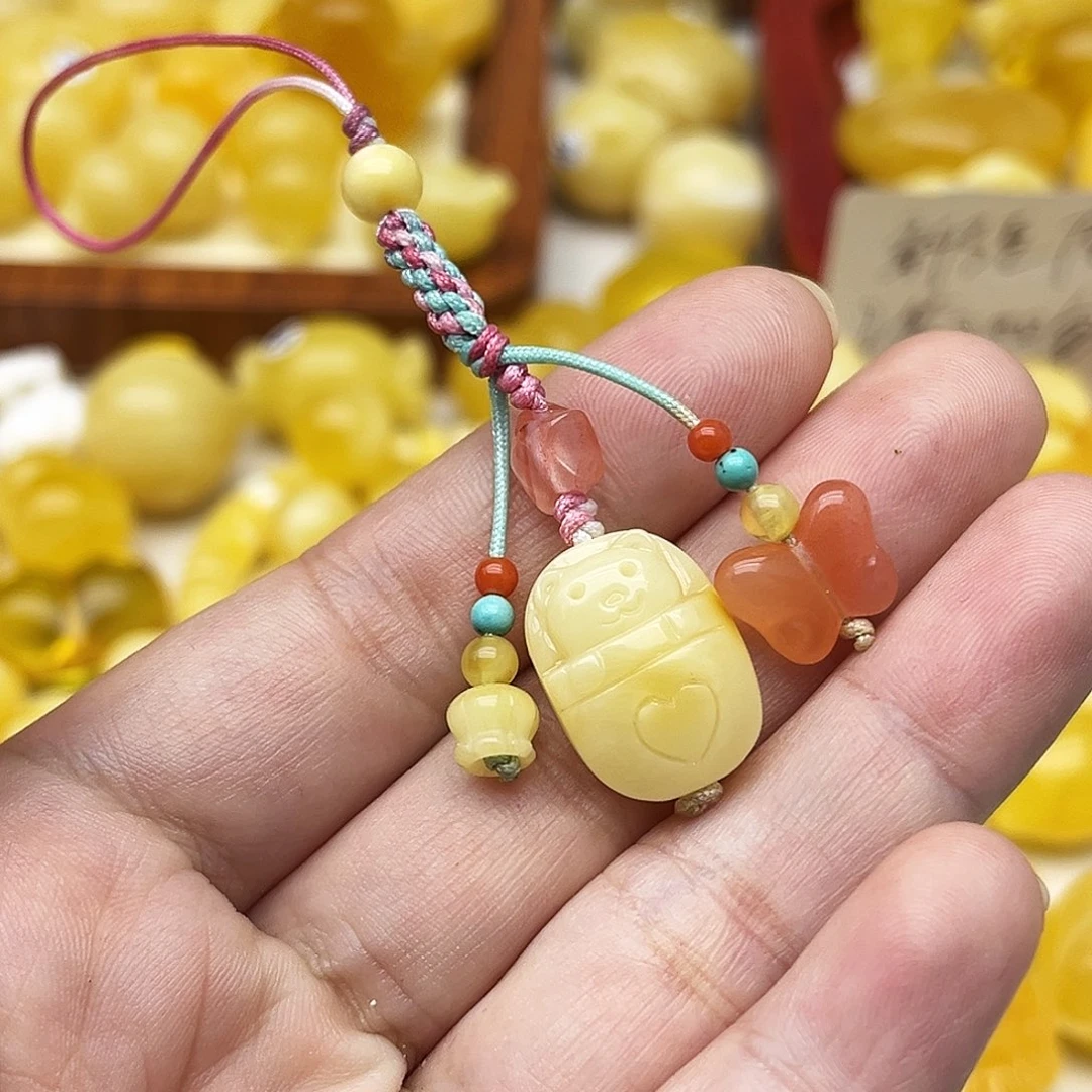 蜜蜡未镶嵌裸石天然