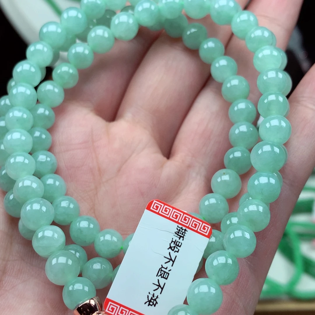 翡翠未镶嵌手链翡翠
