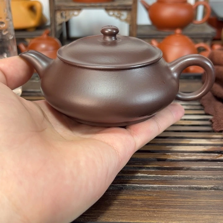 茶壶紫砂原矿紫砂手工制作