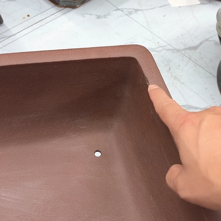 紫砂花盆飛紫砂的颜色很好看