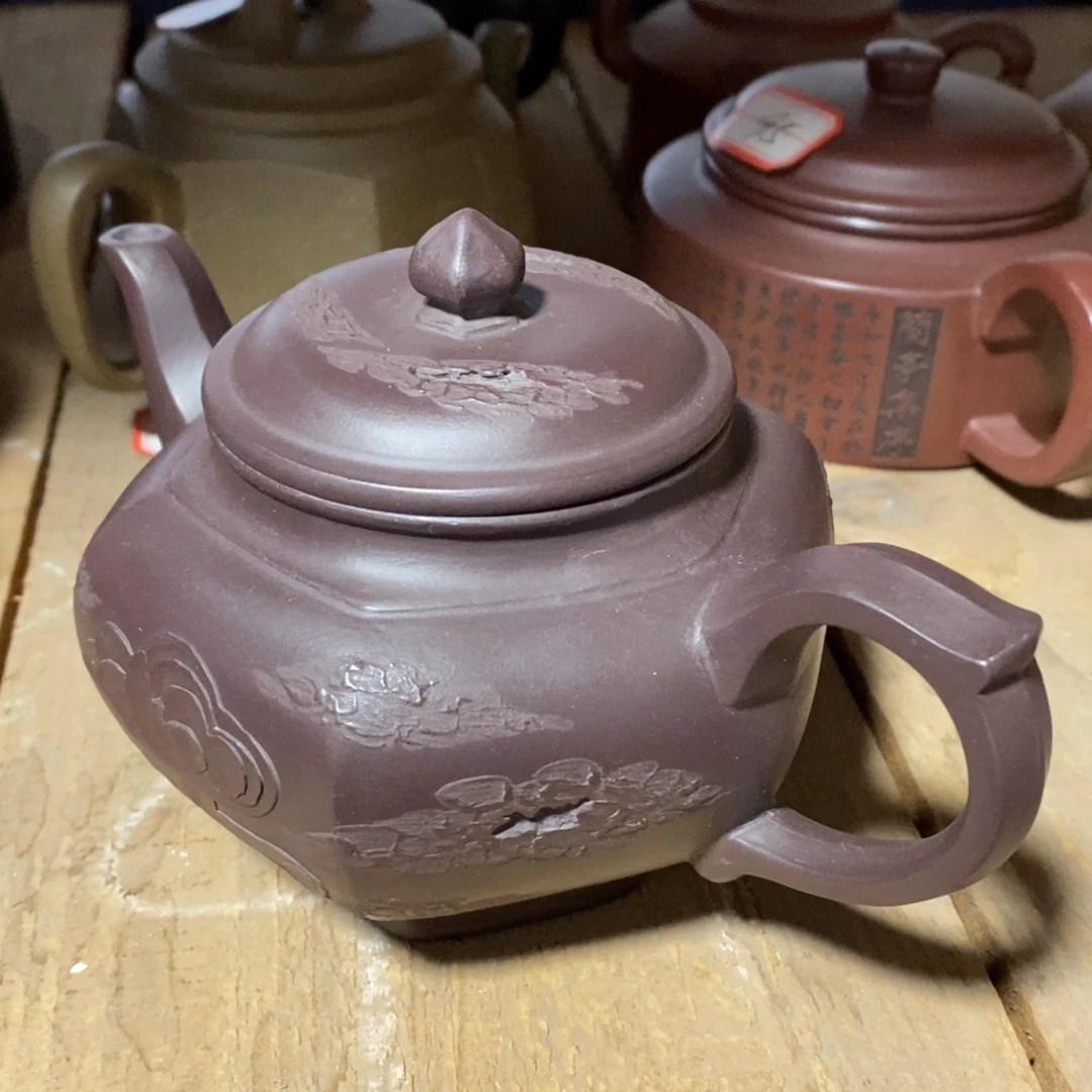 紫砂茶壶原矿手工153