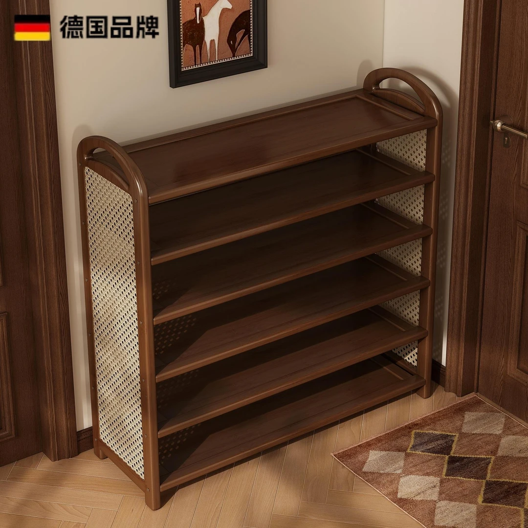 德国鞋架多层家用门口中古鞋柜租房宿舍入户门玄关室内好看鞋子收