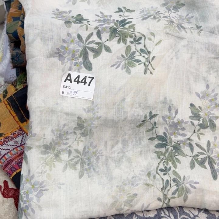 麻447纯苎麻0.7米正